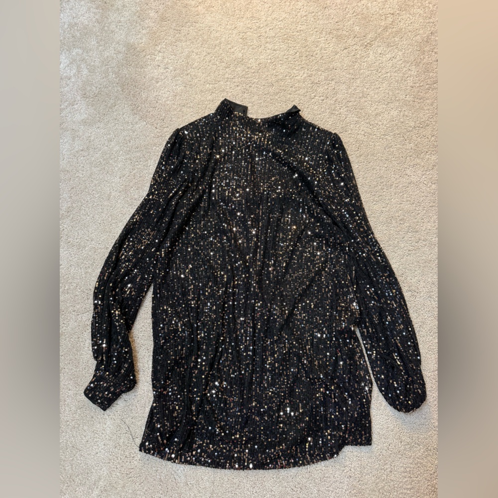 Sequence Black Long Sleeve Dress
